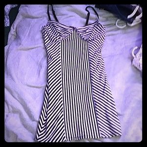 Vintage bustier mini dress